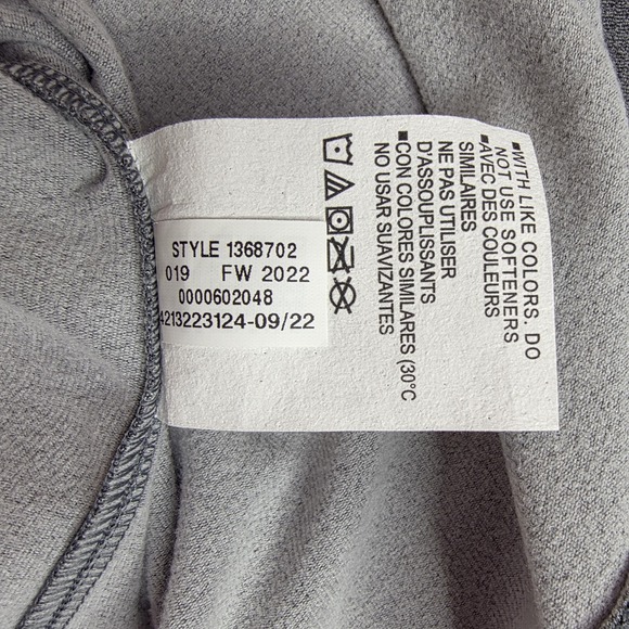 NWT Under Armour ColdGear Fitted Mock Women's Large Charcoal Light Heather Shirt - Picture 10 of 15